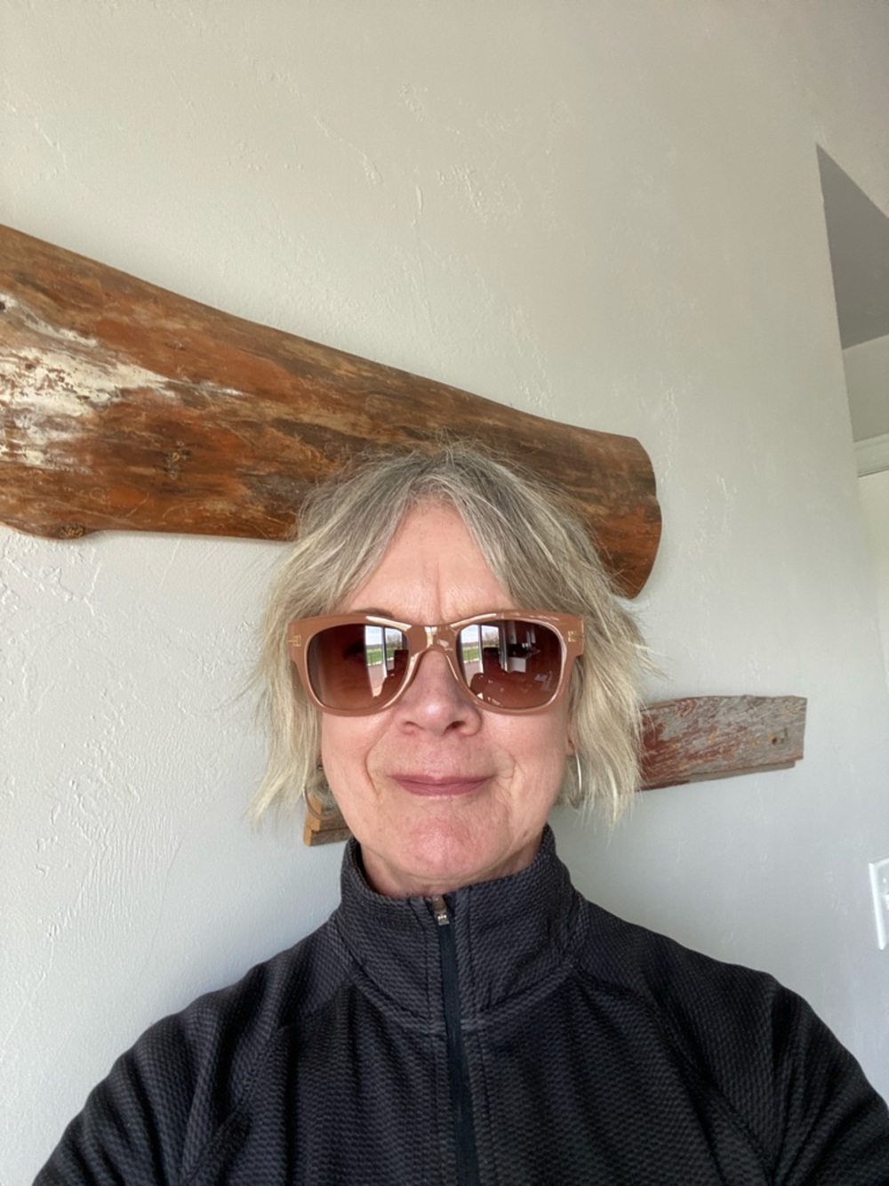 Fossil Brown Gradient Lens Sunglasses